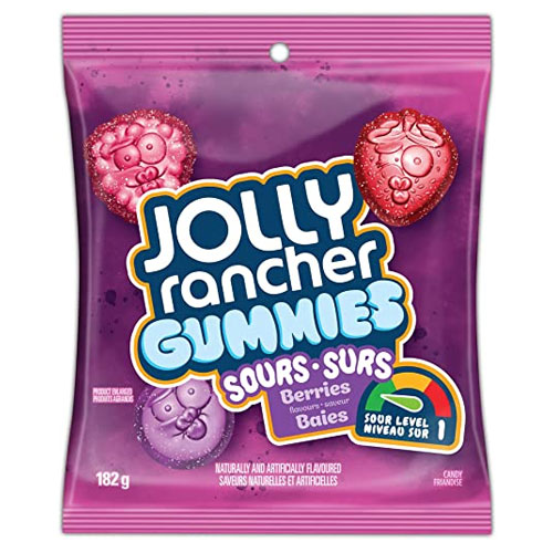 Jolly Rancher Gummies Sours Berries 138