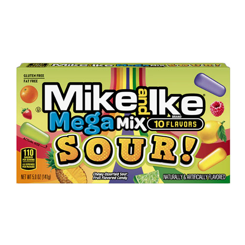 Mike Ike Sour Mega Mix Theatre NPM 5oz1gm 12 164