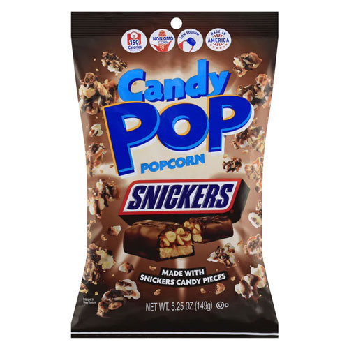 Snack Candy Pop Popcorn Snickers NPM 149g 121