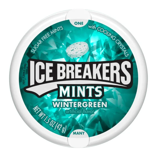 ice breakers mints wintergreen 03400908 31334005309603