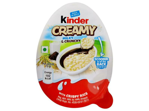 Kinder Creamy Milky Crunchy 19g