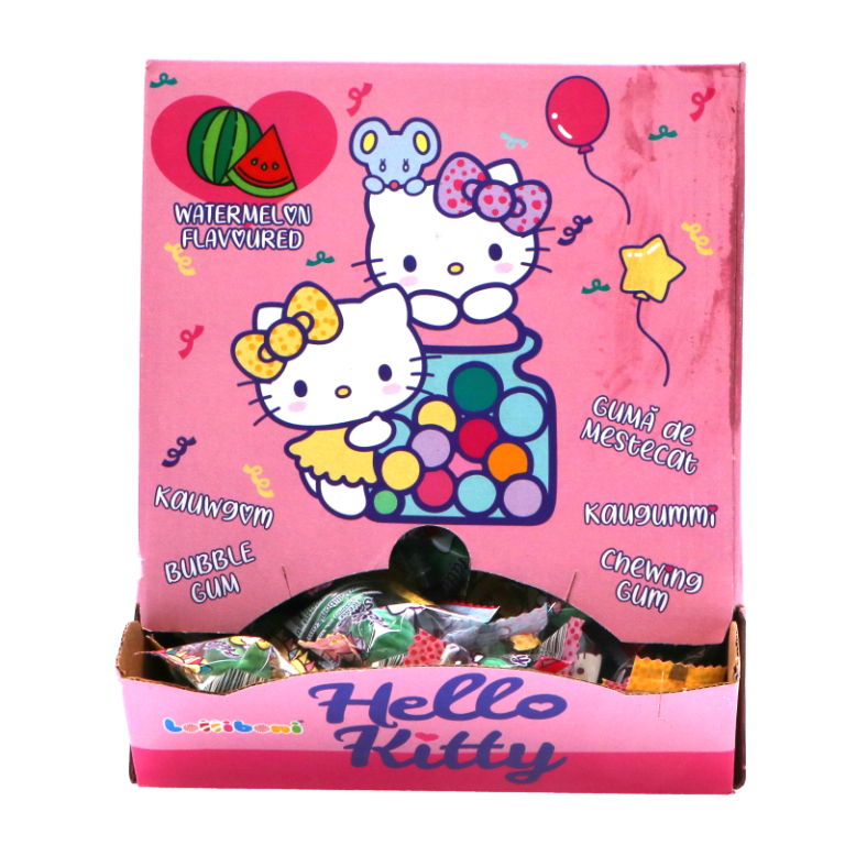 Hello Kitty Chewing Gum Watermelon 200pcs Kirpa