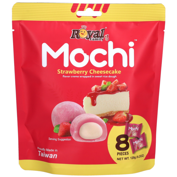 Royal Family Mochi Strawberry Cheese Cake 12x120g