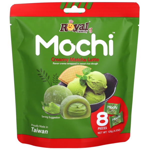 Royal Family Mochi Creamy Matcha Latte 12x120g