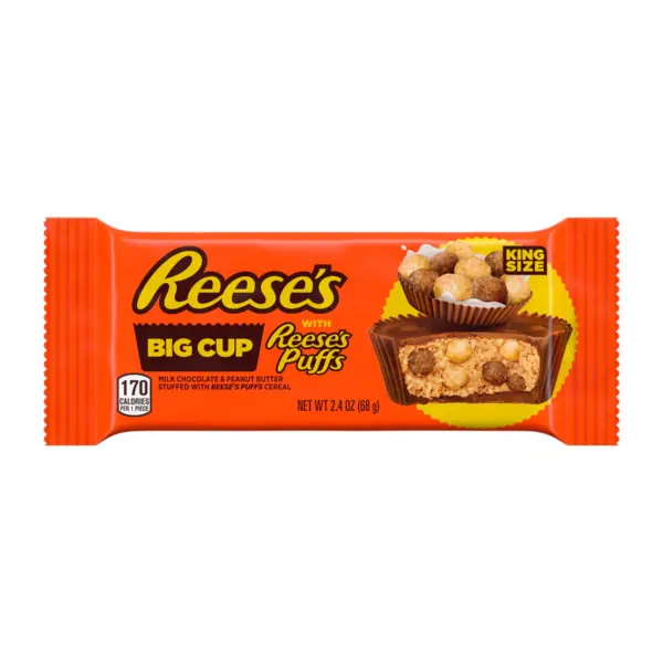 Reeses DPB Big Cup Puffs King 16 x 68gr