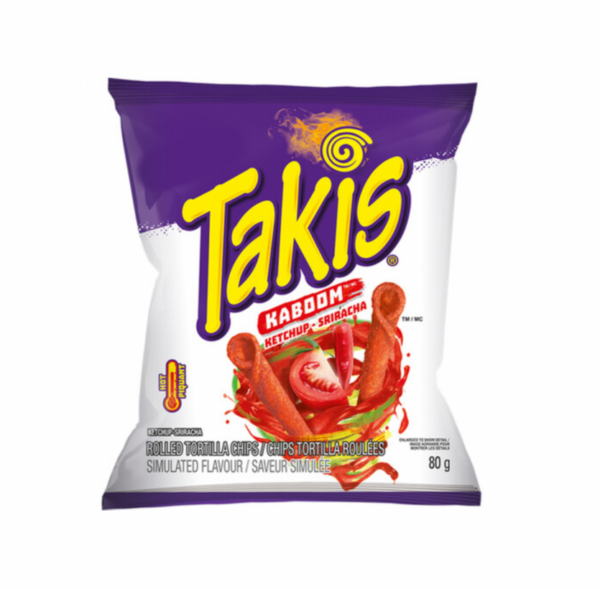 Takis Kaboom™ Ketchup-Sriracha 18 x80g Made in Canada