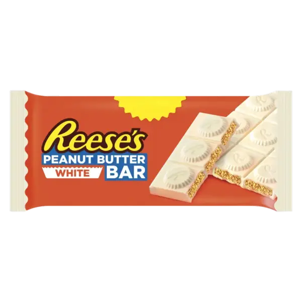 Reese's Peanut Butter White Bar 16 x 90g