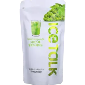 Ice Talk Green Grape Ade (Pouch) 10x230ml (Korean)