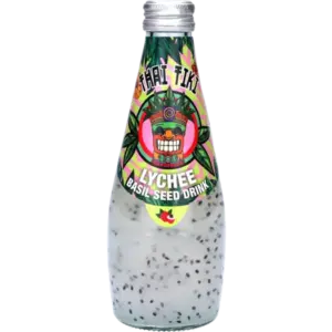 Thai Tiki Basil Seed Drink Lychee 24x290ml