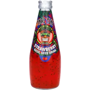 Thai Tiki Basil Seed Drink Strawberry 24x290ml