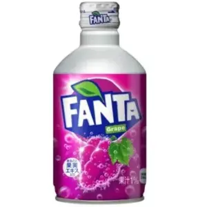 Fanta Grape Aluminum Bottle 24 x 300ML (Made in Japan)