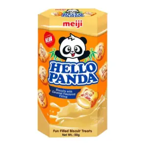 Meiji Hello Panda with caramel 10x50g