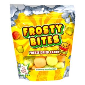 Frosty Bites Hamburger Freeze Dried Candy 24 x 50g