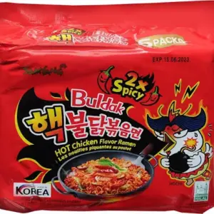 Samyang Hot Chicken Flavor Ramen 2X Spicy - Noodles 140g / 5 Pcs