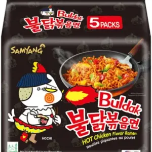 Samyang Hot Chicken Flavor Ramen - Noodles 140g / 5 Pcs