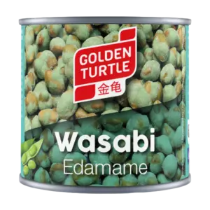 Wasabi Coated Edamame Beans GOLDEN TURTLE 12 x 140 g