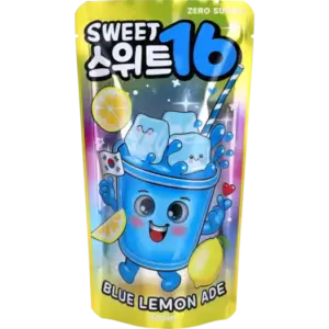 Sweet16 Blue Lemon Ade (Zero Sugar) with Sweeteners 10x200ml (Korean)