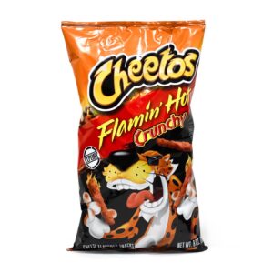 Cheetos Crunchy Flamin hot 8 oz (226.8g) / 10 Pcs Case