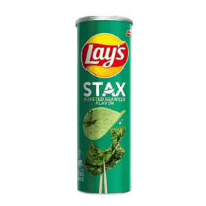 Lay's Stax Roasted Seaweed 24 x 90g