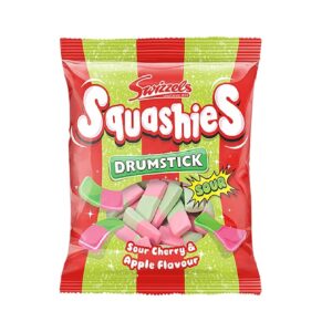 Swizzels Drumstick Squashies Sour Cherry & Apple Flavo 12 x 120g