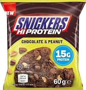 Mars Protein Snickers High Protein Cookie Chocolate & Peanut (12x60g)