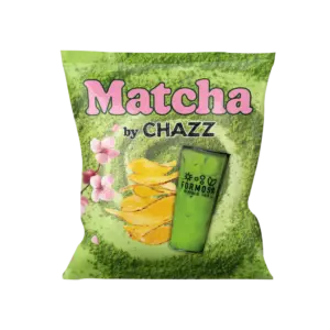 Chazz Potato chips Matcha flavor 14 x 50g