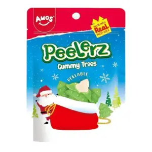 AMOS PEELERZ GUMMY CHRISTMAS TREES 24 x 65g