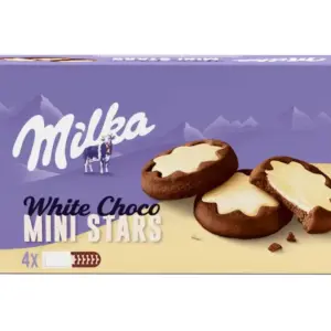 Milka White Choco Mini Stars 16x150gr