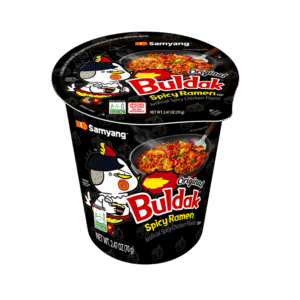 Samyang Bulldak Hot Chicken Ramen Cups 6 x 70g (Halal)