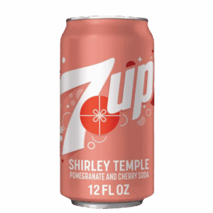 7UP Shirley Temple Pomegranate and Cherry Flavored Soda 12 x 355ml