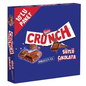 Nestle Crunch Milk Chocolate 10x31.5 gr