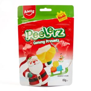 AMOS PEELERZ GUMMY CHRISTMAS PRESENTS 24 x 65g