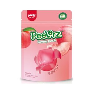 AMOS PEELERZ GUMMY PEACH 24 x 65g