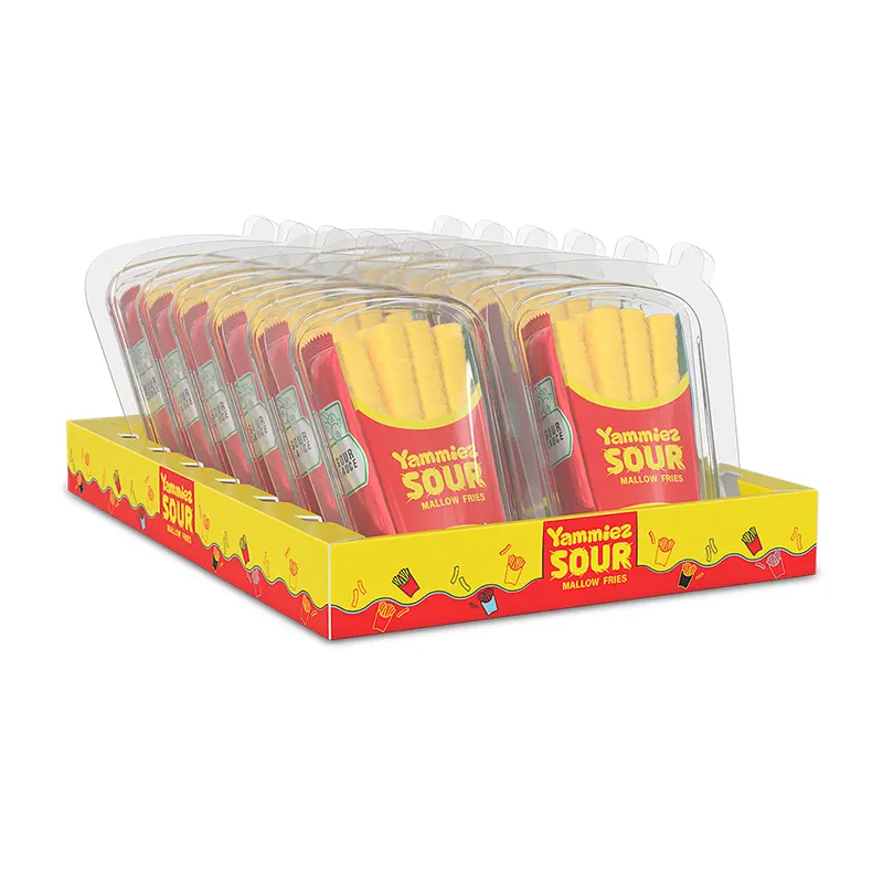 46130 00 Relkon Yammiez Mallow Sour Fries 12x44g