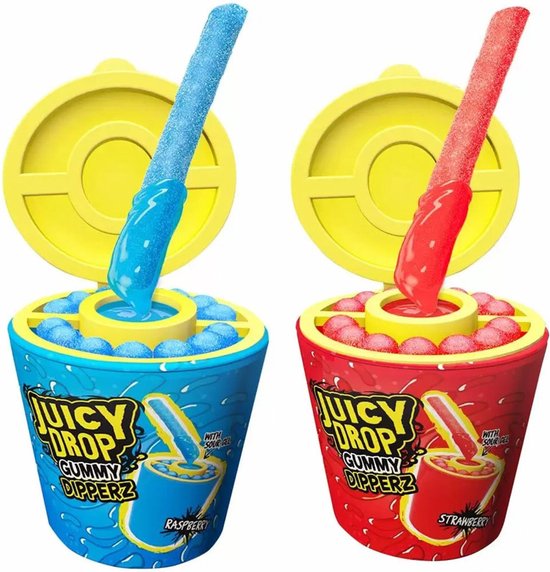 Bazooka Juicy Drop Gummy Dipperz (8 x 96g)
