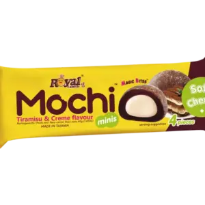 Royal Family Mochi Mini Tiramisu & Creme (Snack Pack) 12x40g