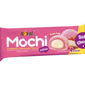 Royal Family Mochi Mini Strawberry Cheese Cake (Snack Pack) 12x40g