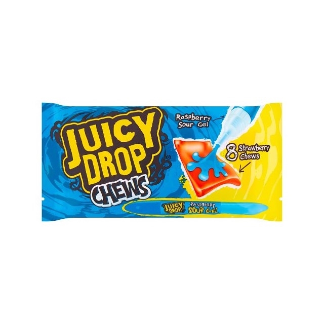 bazooka juicy drop chew bag Bazooka Juicy Drop Soft Chews with Sour Gel (12 X 67G)