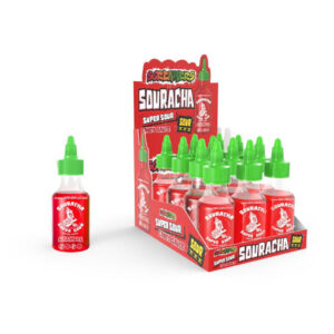 Screamers Souracha Super Sour Candy Sauce 12x 90ml