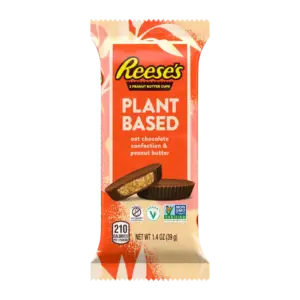 REESE'S PLANT BASED OAT CHOCOLATE CONFECTION & PEANUT BUTTER 12 x 39g