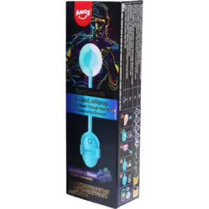 TastySounds Lollipop Blaubeergeschmack mit Musik Rockmusik 12x12g
