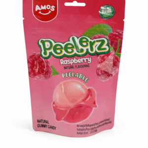 Amos Peelerz Gummy Raspberry 24x65g