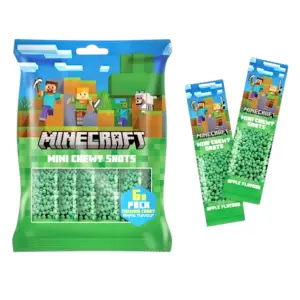 MINECRAFT CANDY MINI CHEWY SHOTS 12 x 90g