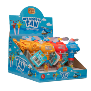 Candy Paradise Helicopter Fan Toy With Candy 12x10g (HALAL)
