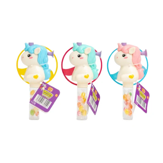 Cp40 2 Candy Paradise Unicorn Frisbee Toy With Candy 9x10g (HALAL)