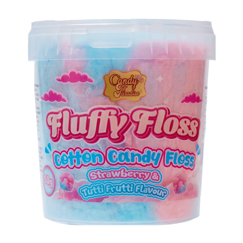 candy paradise fluffy floss Candy Paradise Fluffy Floss 6x50g Pack (HALAL)