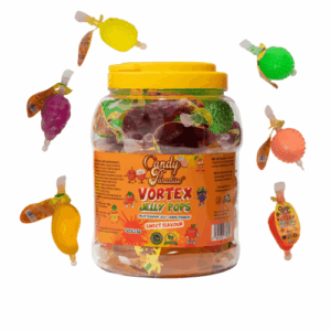 Candy Paradise Vortex Jelly Jar Pops 50x35g (HALAL)