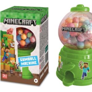 MINECRAFT CANDY GUMBALL MACHINE 12 x 100g