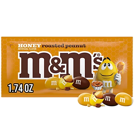 971303394 C1N1 M&M'S HONEY ROASTED NUT SINGLE 1.74oz 24