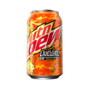 Mountain Dew Livewire Orange 12x355ml